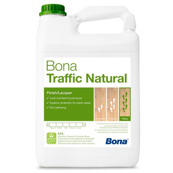 Bona Traffic Natural лак с невидимым слоем (4,95л.)