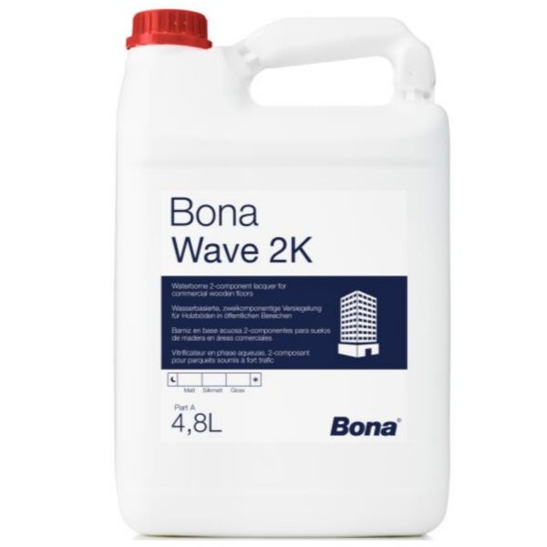 Bona Wave 2K матовый лак на основе полиуретана (5 л.)